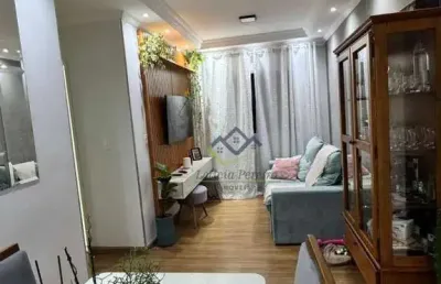 Apartamento com 2 dormitórios à venda, 55 m² por r$ 280.000,00 - chácara bela vista - poá/sp