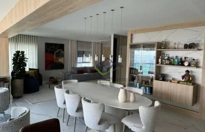 Apartamento com 3 dormitórios à venda, 200 m² por r$ 3.500.000,00 - gramercy park - barueri/sp
