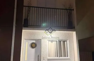 Sobrado com 2 quartos à venda, 69 m² por r$ 490.000 - chácara faggion - suzano/sp