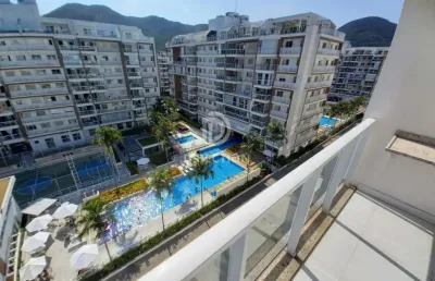 Apartamento com 2 quartos à venda na rua teixeira heizer, recreio dos bandeirantes, rio de janeiro, 70 m2 por r$ 520.000