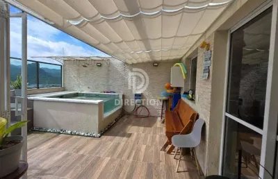 Cobertura com 3 quartos à venda na avenida vice-presidente josé alencar, barra da tijuca, rio de janeiro, 155 m2 por r$ 1.790.000
