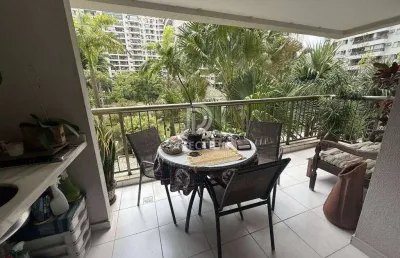 Apartamento com 3 quartos à venda na avenida vice-presidente josé alencar, barra da tijuca, rio de janeiro, 96 m2 por r$ 980.000