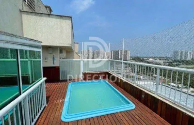 Cobertura com 4 quartos à venda na rua césar lattes, barra da tijuca, rio de janeiro, 318 m2 por r$ 2.500.000
