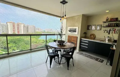 Apartamento com 4 quartos à venda na avenida das acácias da península, barra da tijuca, rio de janeiro, 178 m2 por r$ 2.950.000
