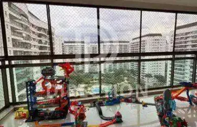Apartamento com 3 quartos à venda na avenida vice-presidente josé alencar, barra da tijuca, rio de janeiro, 96 m2 por r$ 998.000