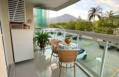 Apartamento com 2 quartos à venda na avenida salvador allende, recreio dos bandeirantes, rio de janeiro, 67 m2 por r$ 550.000
