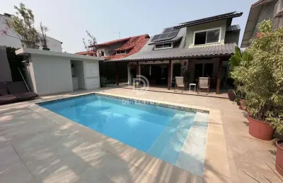 Casa em condomínio fechado com 4 quartos à venda na rua macedo ludolf, barra da tijuca, rio de janeiro, 344 m2 por r$ 3.950.000