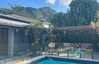Casa em condomínio fechado com 5 quartos à venda na estrada vereador alceu de carvalho, recreio dos bandeirantes, rio de janeiro, 450 m2 por r$ 3.290.000