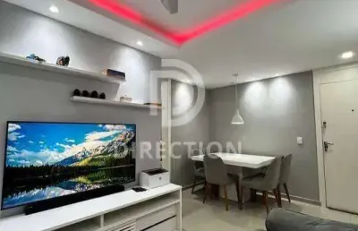 Apartamento com 2 quartos à venda na avenida salvador allende, barra da tijuca, rio de janeiro, 52 m2 por r$ 410.000