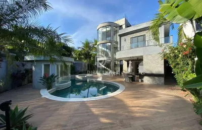 Casa em condomínio fechado com 6 quartos para alugar na avenida david nasser, barra da tijuca, rio de janeiro, 950 m2 por r$ 30.000