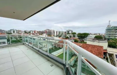 Apartamento com 2 quartos à venda na rua zulmira mendes, braga, cabo frio, 157 m2 por r$ 785.000