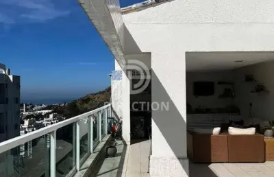 Cobertura com 3 quartos à venda na avenida henfil, recreio dos bandeirantes, rio de janeiro, 197 m2 por r$ 1.295.000