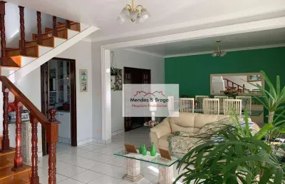 Sobrado com 3 dormitórios à venda, 300 m² por r$ 565.000,00 - jardim robru - são paulo/sp