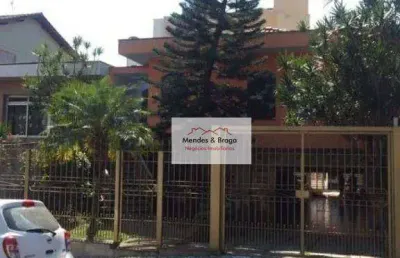 Aceita permuta - casa terrea  com 3 suítes à venda, 425 m² por r$ 1.290.000 - vila rosália - guarulhos/sp