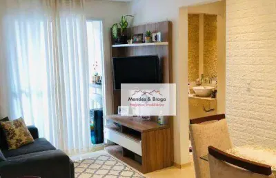 Apartamento à venda, 50 m² por r$ 330.000,00 - vila augusta - guarulhos/sp