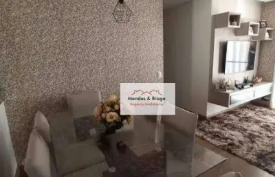 Apartamento com 3 dormitórios à venda, 64 m² por r$ 530.000,00 - ponte grande - guarulhos/sp