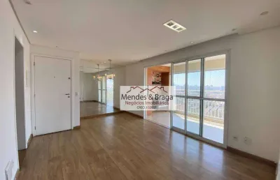 Apartamento com 3 dormitórios para alugar, 86 m² por r$ 5.022,46/mês - vila augusta - guarulhos/sp
