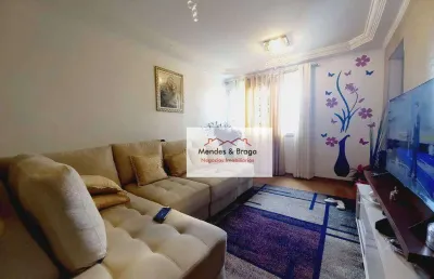 Apartamento com 3 dormitórios à venda, 58 m² por r$ 350.000,00 - jardim santa clara - guarulhos/sp