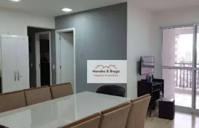 Apartamento com 3 dormitórios à venda, 81 m² por r$ 750.000,00 - jardim flor da montanha - guarulhos/sp
