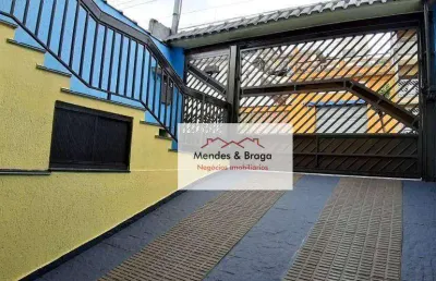 Sobrado com 3 dormitórios à venda, 192 m² por r$ 732.000,00 - parque continental ii - guarulhos/sp