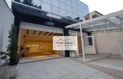 Salão para alugar, 500 m² por r$ 14.125,37/mês - vila rosália - guarulhos/sp
