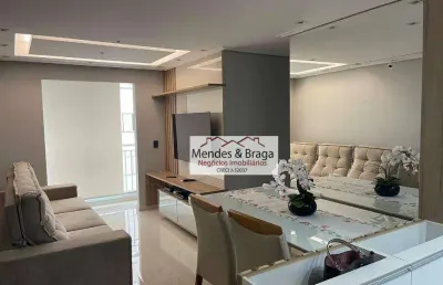 Apartamento com 3 dormitórios à venda, 62 m² por r$ 580.000,00 - cecap - guarulhos/sp
