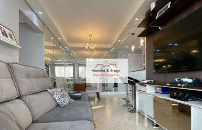 Apartamento com 2 dormitórios à venda, 61 m² por r$ 583.900,00 - vila augusta - guarulhos/sp
