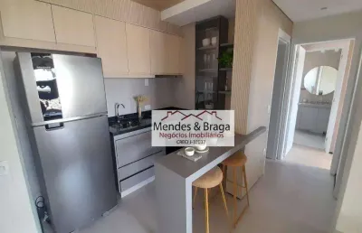 Apartamento com 2 dormitórios à venda, 57 m² - macedo - guarulhos/sp