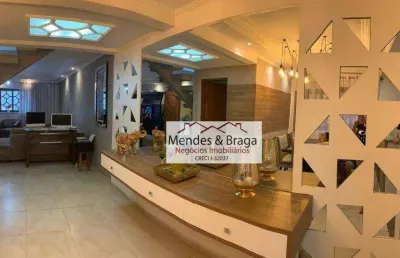 Sobrado com 3 dormitórios à venda, 180 m² por r$ 920.000,00 - vila augusta - guarulhos/sp