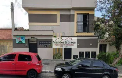 Apartamento com 1 dormitório à venda, 34 m² por r$ 225.000,00 - vila gustavo - são paulo/sp