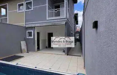 Sobrado com 3 dormitórios à venda, 190 m² por r$ 1.199.000,00 - jardim vila galvão - guarulhos/sp