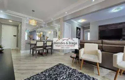 Apartamento à venda, 75 m² por r$ 720.000,00 - vila augusta - guarulhos/sp