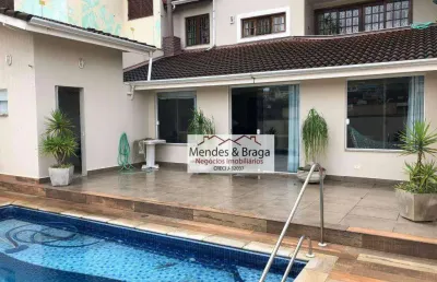 Sobrado com 4 dormitórios à venda, 420 m² por r$ 1.950.000,00 - vila galvão - guarulhos/sp