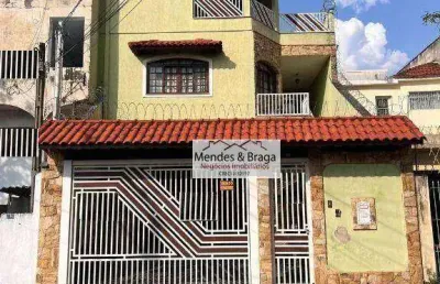 Sobrado com 3 dormitórios à venda, 250 m² por r$ 1.490.000,00 - vila rosália - guarulhos/sp
