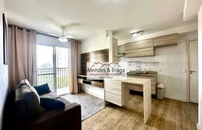 Apartamento com 2 dormitórios à venda, 54 m² por r$ 439.000,00 - vila augusta - guarulhos/sp