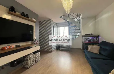 Cobertura à venda, 120 m² por r$ 900.000,00 - picanco - guarulhos/sp
