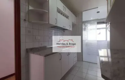 Apartamento para alugar, 52 m² por r$ 2.407,33/mês - vila augusta - guarulhos/sp