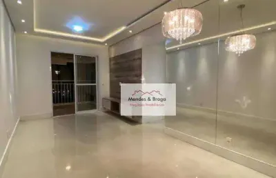 Apartamento com 3 dormitórios à venda, 75 m² por r$ 699.900,00 - vila augusta - guarulhos/sp