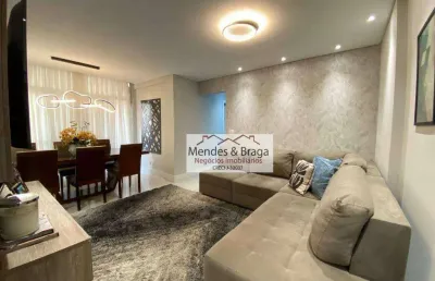 Apartamento com 3 dormitórios à venda, 86 m² por r$ 620.000,00 - vila augusta - guarulhos/sp