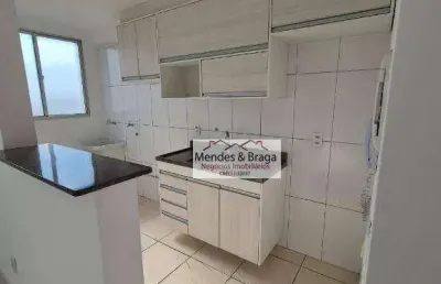 Apartamento com 2 dormitórios, 45 m² - venda por r$ 320.000,00 ou aluguel por r$ 1.963,39/mês - vila augusta - guarulhos/sp