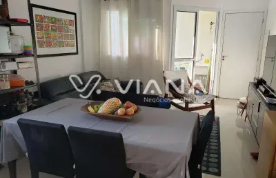 Apartamento novo à venda com 2 dormitórios no parque das nações em santo andré