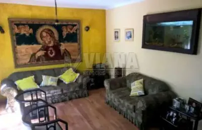 Sobrado à venda com 4 quartos em vila são pedro em santo andré