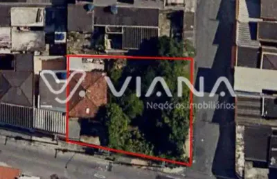 Terreno 466,00m2  à venda no jardim santo andré na cidade de santo andré