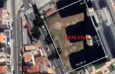 Terreno comercial para alugar na Avenida Andrade Neves, --, Vila Alzira, Santo André