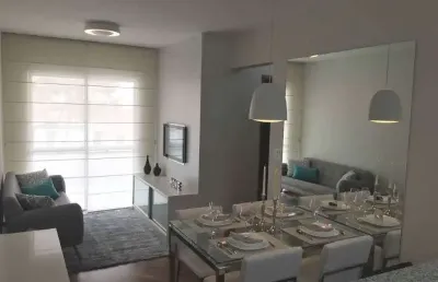 Apartamento decorado para venda no bairro campestre em santo andré.