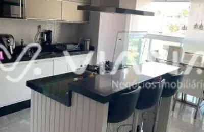 Apartamento 2 dormitórios á venda no bairro vila scarpelli em  santo andré