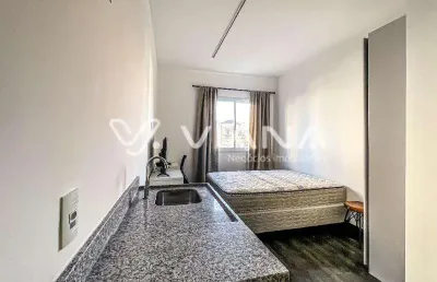 Apartamento stúdio novo à venda com 1 dormitório no bairro barcelona em são caetano do sul