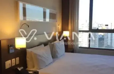 Suite á venda em hotel internacional square espaço no bairro cerâmica em são caetano do sul
