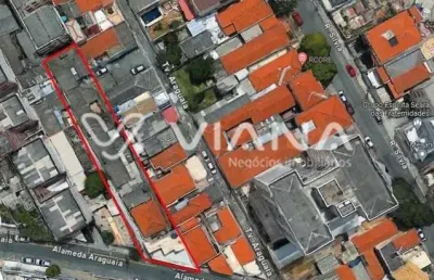 Terreno com 8 casas antigas à venda no bairro santa maria em são caetano do sul