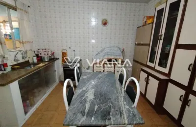 Casa com 3 quartos e salão comercial à venda no bairro cerâmica em são caetano do sul